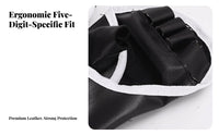 Half Finger Boxing Gloves Breathable Open Palm Sparring Gloves Thick Padding Taekwondo Hand Protectors for Fighters, Athletes, Cage Fighting, Gym