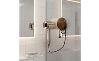 Wall-Mounted Blow Dryer Rack easy Installation Holder Space Saving Washroom Organizer for Dressing Room, Salon