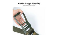 Wear Resistant Ratchet Tie-down Strap High Break Strength Ratchet Tie down Strap Adjustable Length for Movers, Moving, Warehouses, Roof Rack