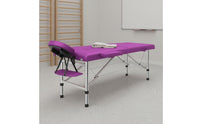 Portable Massage Bed Heavy Duty Portable Physical Salon Bed Padded Cushion Health Equipment for Estheticians