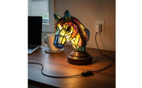 LED Horse Head Night Light Independent Switch Horse Head Lamp Decorative Home Decor Compact Size