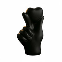 Hand Heart Gesture Figurine Trendy Decor Love Gesture Sculpture Unique Gift for Teenagers, Desktop