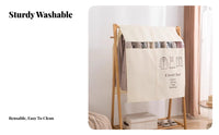 Washable Clothes Rack Dust Cover Clear Window Garment Rack Cover Easy to Clean for Homeowners, Students, Bedroom, Dorm Room, Basement