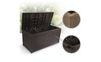 Storage Box with Gas Struts Weather-Resistant Patio Storage Box Large for Homeowners, Gardeners, Garden, Terrace