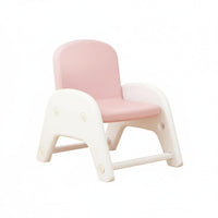 Sturdy and Long-Lasting Arched Leg Toddler Chair Stable Structure Small Four-Legged Seat Easy to Clean kids' Furniture Rounded Border S for Toddlers, Preschoolers, Parents, Kindergarten, Daycare, Classroom, Playroom