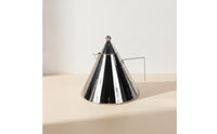 Kettle with Ball Finial Reflective Metal Kettle Figurine Minimalist Ornament for Living Room