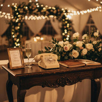 DIY Audio Guestbook Phone Voice Recording Rotary Phone Guestbook Easy to Use for Couples, Brides, Wedding, Party, Event