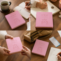 Square Household Accounting Ledger for Personal and Family Expenses, Kids' Spending Tracker, Money Management Notebook