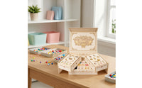 DIY Jewelry Box Kit Multi-Compartment Jewelry Box with Gift Bag Creative Toy for Girls