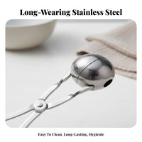 Stainless Steel Meatball Maker Multi-Functional Fish Ball Uniform Meatballs Manual Meatball Press for Home Cooks, Parents, Meal Prep, Parties