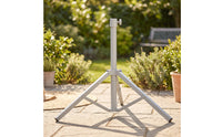 Umbrella Base Stand Foldable Umbrella Stand with Folding Legs Metal Outdoor Anchor for Garden, Backyard, Beach