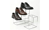 Wire Shoe Rack Minimalist Footwear Organizer Stand Compact Furniture for Entryway