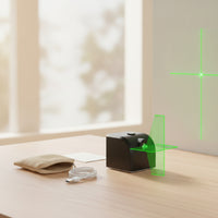 Single-Button Operation Cross Line Level Lightweight Mini Cross Line Multipurpose for Homeowners, Home Improvement, Picture Hanging