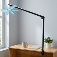 Adjustable Fan Support Bracket with Clamp Long-Lasting Hanging Fan Bracket Sturdy Easy to Install for Students