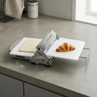 Foldable Manual Pastry Sheeter Adjustable Thickness Countertop Pastry Sheeter Tabletop for Bakery