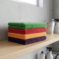 Thick Microfibre Towel and Car Drying Towel, Super-Fine Microfibre Cloth for Detailing, High Absorbency Non-Shedding Multi-Purpose Cleaning