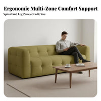 pillowydesign Sofa Minimalist Design Living Room Furniture billowyLike Comfort Couch for Apartment Dwellers, Families, Studio, Lounge Area, Bedroom