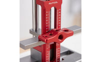 Adjustable Cabinet Door Installation Jig Aluminum Alloy Cabinet Door Installation Helper Accurate Hardware Hands-Hands-off for Woodworkers, Home Renovation