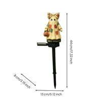 Halloween Garden Stake Light Decorative specters Stake Light Multicolor for Pathway