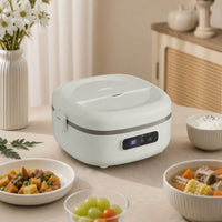 Electric Meal Container Portable Electric Meal Container with Stainless Steel Container Self-Heating Food Warmer with Stainless Steel Container