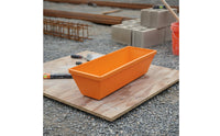 Cement Mixing Tub Reinforced Mortar Pan Easy to Clean for Workshops, Builders