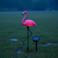 Waterproof Solar Flamingo Light Weather Resistant Flamingo Solar Light Easy to Install for Patio, Pathway