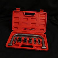 Cylinder Head Component Spring Removal and Installation Tool Kit Hard Shell Case Cylinder Head Component Spring Compressors Metal Body for Mechanics