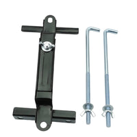 Heavy-Duty Battery Hold down with J Bolt Kit Long-Lasting Battery Tie down Bracket with J Bolts Corrosion-Resistant Universal for Engine Bay