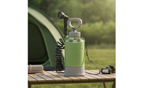 Portable Manual Backpack Sprayer Handheld Backpack Sprayer with Coiled Hose Versatile Sturdy for Campers, Camping