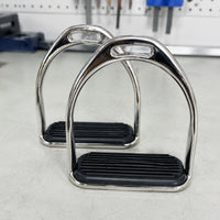 Non-Slip Stirrup with Rubber Grip Long-Lasting Horse Riding Stirrups Reliable Horse Stirrup Professional-Grade for Riders, Stables
