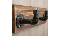 3 Hook Coat and Hat Rack Heavy Duty Wall Mounted tube Hook Rack Multi-Purpose Household Storage for Bedroom, Bathroom