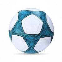Matte Surface Size 5 Soccer Ball PVC Machine Stitched Football Long-Lasting for Young Players