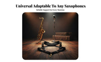 Distributes Weight Evenly Double Shoulder Saxophone Strap Ergonomic Design Double Shoulder Sax Strap Comfortable for Students, Marching Band