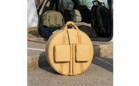 Disc Golf Basket Carry Bag Sturdy Disc Golf Basket Bag Zippered Sturdy for Practice Area, Backyard
