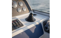Cable Pass Through Flexible Cable Boot with Flange Cord Boot Protector Smooth Slimline for Boats, RVs