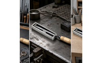 Cast Iron Ingot Mold Easy Release Ingot Mold with Handle Ergonomic for Workshops