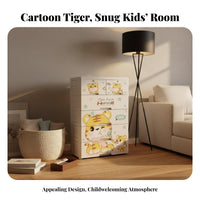 Multi-Tier Storage Tower child-safe Multi-Tier Rolling Cart Space Saving
