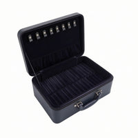 Portable Bracelet Storage Case 30-Slot Bracelet Organizer with Slots Shielded Jewelry Storage Case Sturdy for Collectors