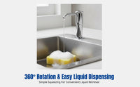 Kitchen Sink Soap Dispenser, Press Pump, Extended Thickened Tube, Modern Design