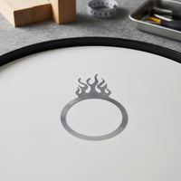 Decorative Cutout Design Bass Drum Hole Decoration Prevents Tearing Bass Drum Port Collar Wear-Resistant for Drummers
