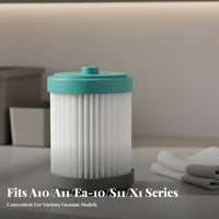 2 Pieces Vacuum Cleaner Strainer High Efficiency Filtration Vacuum Cleaner Replacement Kit Reduces Dust and Pollen Replacement Strainer Insert