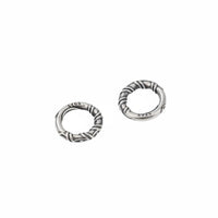 S925 Silver Crown Bead Elegant Design DIY Jewelry Making Bead Vintage Design Spacer Band Easy to Use Mini Crown Decoration