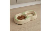 Pet Bowl Easy to Clean Double Pet Bowl for Young Dogs, Kittens