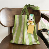 Travel Bag and Tote Bag for Women, Large Canvas Tote Bag with a Soft Vertical Square Shape, Canvas Bag for Shopping, Open Top Double Straps