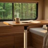 Adjustable RV Table Support Aluminum Alloy Adjustable Height Table Leg for Recreational Vehicle Owners