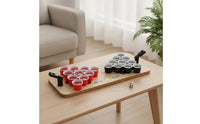 Easy to Assemble Football Drinking Game Board Interactive Tabletop Football Game with Cups Arcade-Style Toy Sturdy for Adults