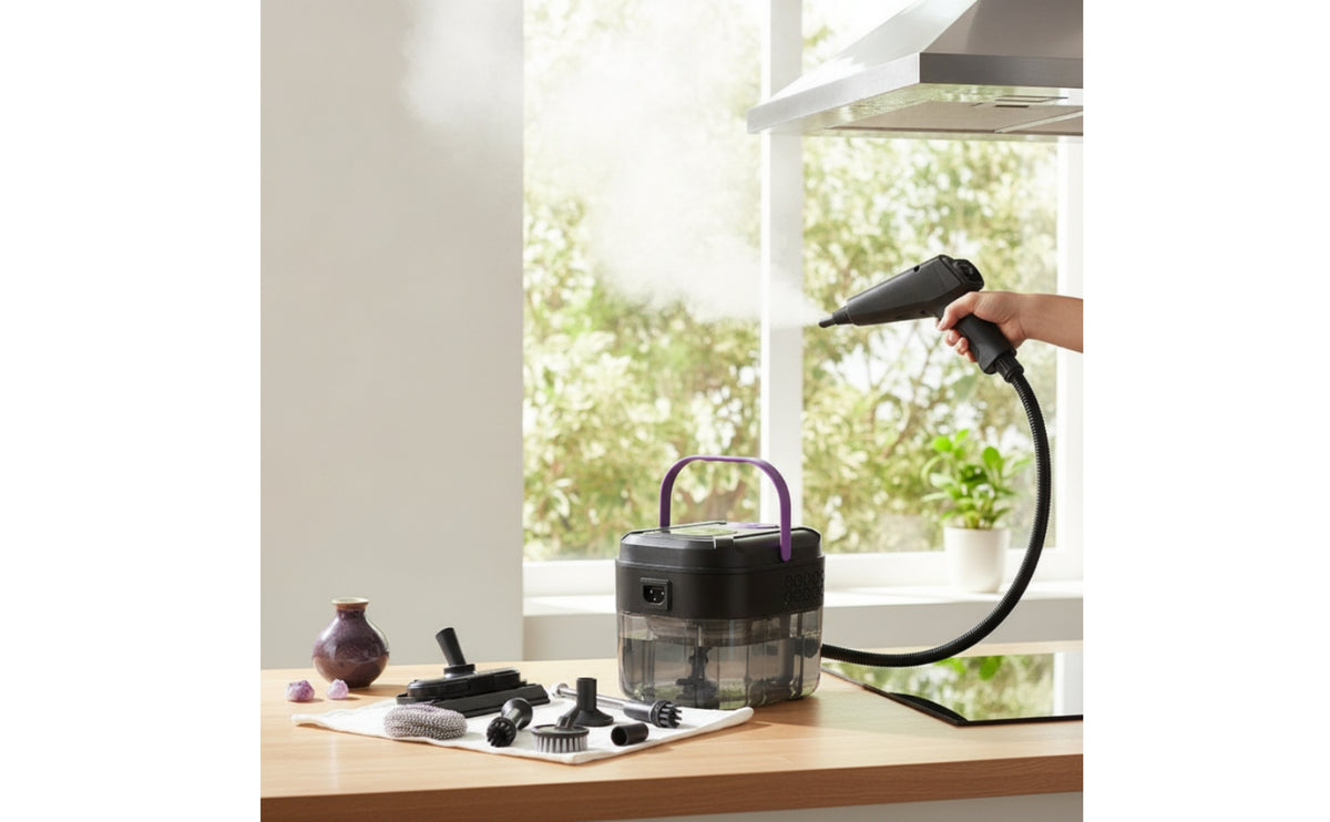 Steam Cleaning Device with Accessories High-Temperature Handheld Steam Cleaning Device Compact for Home, Kitchen