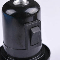 Desk Lamp and Table Lamp E27 Lamp Holder for Ceiling Light Fitting, Heat Resistant Bakelite Bulb Holder, Self-Locking E27 Lamp with Switch