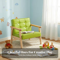 sturdy Wood Frame Upholstered Mini Couch Removable and cleanable Cover creaturethe childed Mini Sofa Soft Upholstery children's Furniture Sturdy Construction for Toddlers, Preschoolers, Kindergarten, literature Corner, Playroom, Nursery