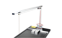 Adjustable Temperature Electric Foam Cutting Machine Quick Heating Hot Wire Foam Cutter Onboard Measurement Guides for Artists, DIY Projects